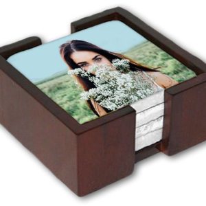 Mahogany Coaster Racks