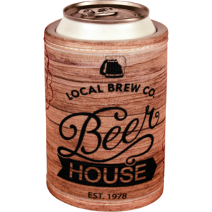 Can & Bottle Wrap Beverage Holder with Velcro